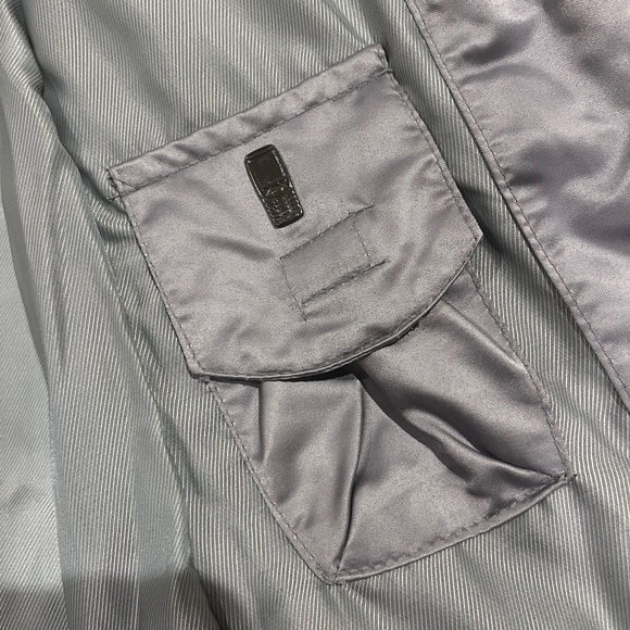 ✨🩶 NWT - A NEW APPROACH (a.n.a) Silver Feather & Down Quilted Winter Jacket 🩶✨ - Picture 8 of 11